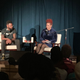 With Nikole Hannah-Jones in Brooklyn.